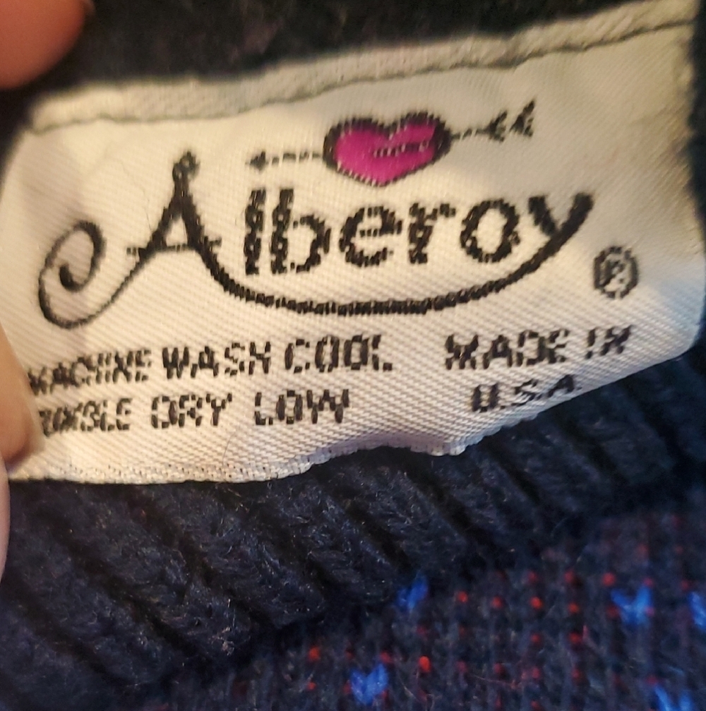 Floral Patterned Turtleneck Sweater - image 3